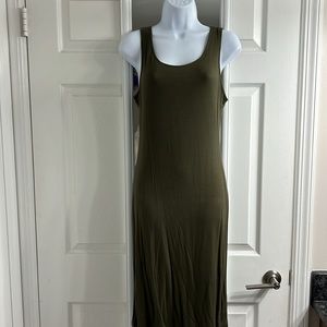 Olive Bodycon Midi